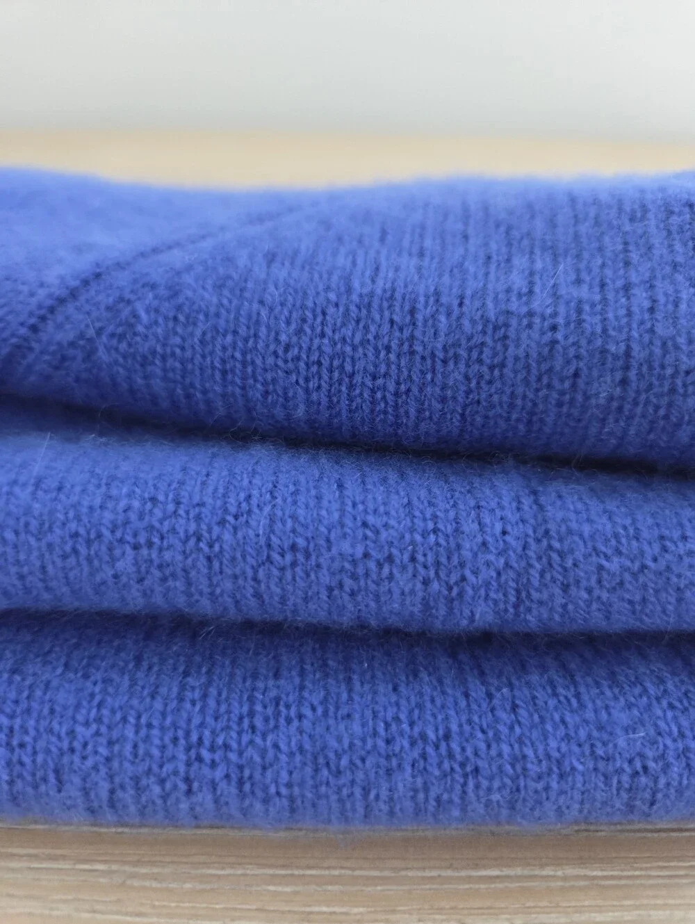 J. McLaughlin Jamey Cobalt Blue Cashmere Button Cuff Sweater Womens Size XS